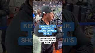 Griffey Jr discusses Ohtani’s injury [upl. by Peednus]