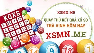 Quay thử xổ số Trà Vinh 14122018  Tham khảo quay thử XSTV hôm nay thứ 6 [upl. by Sairu]