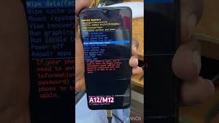 How to Hard Reset Samsung A12ampM12 [upl. by Alethia]