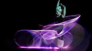 Amazing Hula Hoop Dancer Lisa Lottie Spins 6 Phoenix Hoops [upl. by Tommie]