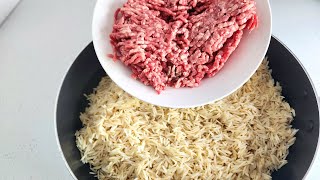 Add Minced Beef To Rice To Create This Tasty Meal  Minced Beef Fried Rice [upl. by Nnodnarb426]