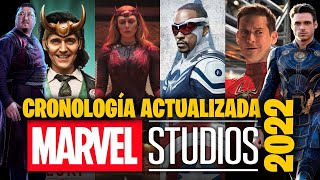 CRONOLOGÍA MARVEL STUDIOS 🚨ACTUALIZADO 2022🚨 ORDEN CORRECTO de las SERIES y PELÍCULAS del UCM 🤯🔥 [upl. by Aleemaj765]