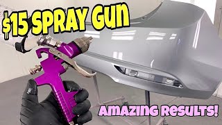 15 Harbor Freight Paint Gun Delivers Professional Results [upl. by Lindsey266]