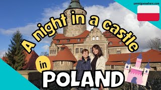 How to Go to ZAMEK CZOCHA from Wroclaw Poland and Spend a Night at the Haunted Castle [upl. by Oinotnanauj]