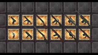 Minecraft  Gun datapack demo 117 [upl. by Asare]