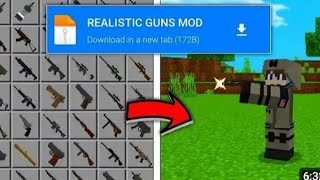 Minecraft Best gun mode in 121 and 122 video [upl. by Alrats165]