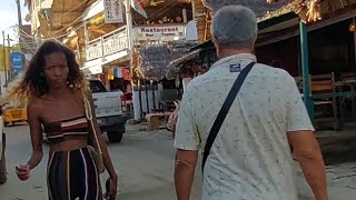 Ambatoloaka Nosy Be Island Street tour Madagascar 🇲🇬 [upl. by Eyde]