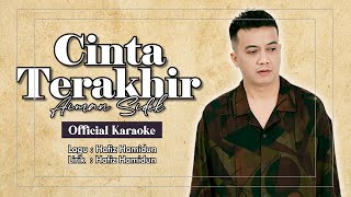 Aiman Sidek  Cinta Terakhir Official Karaoke [upl. by Romney944]