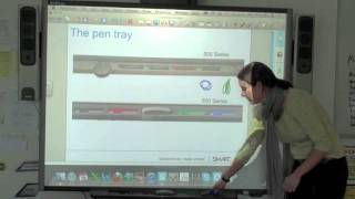 SMART Board  Level 1  1d  Pens and Pen Tray [upl. by Ursala767]