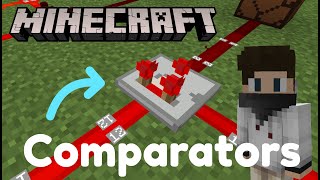 Minecraft Comparators  Redstone Tutorial [upl. by Lust]