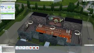 Sims 4 Build  CC  Westerburg High School  Part two of [upl. by Richman]