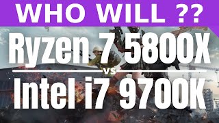 Which One  Ryzen 7 5800X vs Intel i7 9700K by Hi TechTalk [upl. by Hewes579]