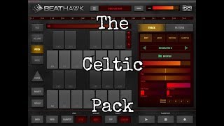 BEATHAWK by UVI The CELTIC Sound Pack Demo for the iPad [upl. by Ainat]