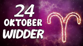 😲 EIN WUNDER AUF DEINEM WEG🙏🙌 WIDDER ♈ HEUTE 24 Oktober 2024 [upl. by Asselem]