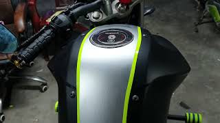 Yamaha FZ version 2 modification [upl. by Follmer]