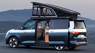 New 2024 Volkswagen California  Next Generation Family Camper Van [upl. by Ettennaej814]