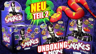 Planet Wow  Snakes  Schlangen  20 Tüten Display Unboxing  Teil 2  Sammelfiguren  Blue Ocean ® [upl. by Duong950]