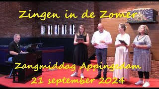 Zingen in de Zomer zangmiddag in Appingedam [upl. by Eirbua]