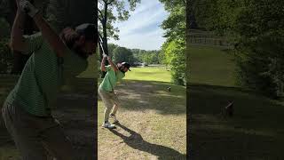 Going for the Eagle on A Par 3 golfshorts [upl. by Doty961]