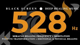 528Hz 💛MIRACLE HEALING FREQUENCY  MEDITATION💛Positive Transformation  Emotional amp Physical Healing [upl. by Edivad861]