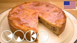 APPLE PIE German Style Recipe [upl. by Leval]