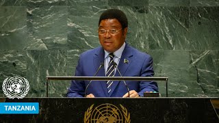 🇹🇿 Tanzania  Prime Minister Addresses United Nations General Debate 79th Session  UNGA [upl. by Nomra]