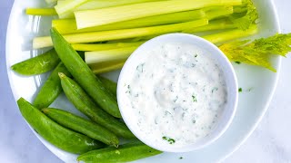 Homemade Blue Cheese Dressing Recipe [upl. by Francisca]