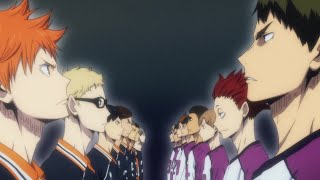 Karasuno vs Shiratorizawa Hinata Vs Ushijima Fly High Haikyuu mejor momento [upl. by Elleinet561]