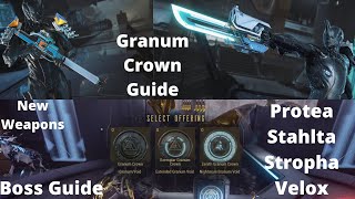 Granum Crown How to Farm Protea Velox Stahlta Stropha [upl. by Tolmann]