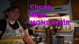 Cheap Meal Monday Homestead Tessie Mobile Home Living [upl. by Edan]