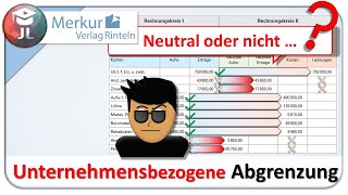 Unternehmensbezogene Abgrenzung Ergebnistabelle [upl. by Nnylkcaj545]