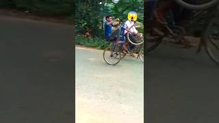 Boys reaction cycle wheelie shorts viralshort ytshorts yt [upl. by Einalam]