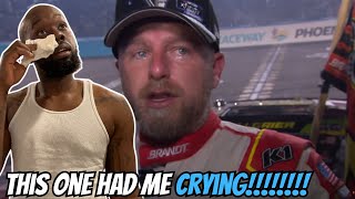 BELL FAN REACTS TO NASCAR Highlights Double overtime 2024 Xfinity Series Championship [upl. by Orvie]