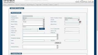 TimeTrax How to Create an Employee Manually [upl. by Arvie250]