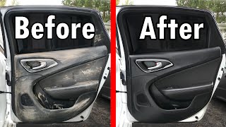 How to Super Clean your Interior Dashboard Center Console Door Panels amp Glass [upl. by Nirraj]