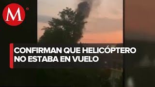 En SLP hallan 4 cuerpos y un helicóptero incendiado en Tamasopo [upl. by Pylle]