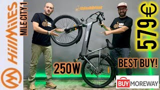 Hillmiles Milecity 1 La city ebike ad un prezzo incredibile Unboxing amp Review [upl. by Ynohtona]