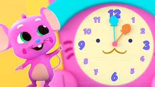 Hickory Dickory Dock  More Nursery Rhymes amp Children Songs [upl. by Alban]