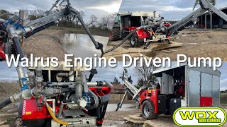 Walrus Engine Driven Pump  Wox Agri Services [upl. by Petty]