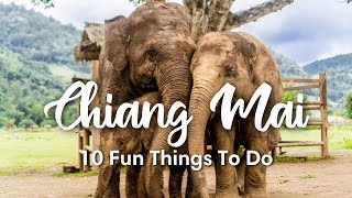 CHIANG MAI THAILAND 2023  10 BEST Things To Do In amp Around Chiang Mai [upl. by Bryna]