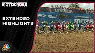 Pro Motocross 2024 EXTENDED HIGHLIGHTS Round 9 Unadilla  81024  Motorsports on NBC [upl. by Caterina287]