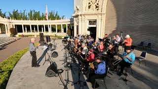 Bandstand Boogie  American Flyboys at Spreckels Organ Pavilion Jul 11 2023 [upl. by Dekeles]