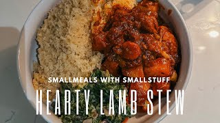 SmallMeals With Smallstuff A Hearty Lamb Stew With Another Dombolo Attempt [upl. by Anihta]