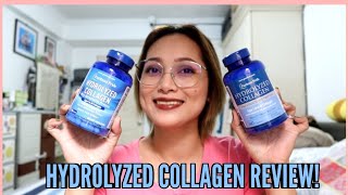 PURITANS PRIDE HYDROLYZED COLLAGEN FULL HONEST REVIEW [upl. by Sylvanus793]