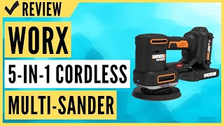 Worx WX820L 20V Power Share Sandeck 5in1 Cordless MultiSander Review [upl. by Leopold981]