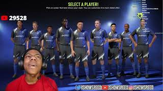 iShowSpeed Play Fifa 22 Career Mode  Full Video Funny Ending [upl. by Mak785]