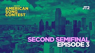 🇺🇸OUR 2024 AMERICAN SONG CONTEST  Ep 3  SEMIFINAL 2 [upl. by Stockton]