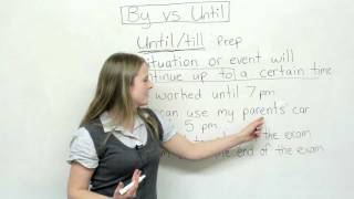 English Grammar  By or Until [upl. by Virginia]