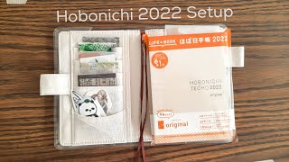 2022 Hobonichi A6 Original Setup [upl. by Alphonsa]