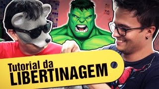 ESPERMA DO HULK NO TRIPÉ  Tutorial da Libertinagem ft Rato em 4K [upl. by Vikky]